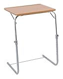 折りたたみ 角度調節 昇降式テーブル サイドテーブル ナチュラル 0325710