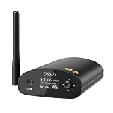 1Mii Bluetooth レシーバー ハイファイ ブルートゥース受信機 LDAC Bluetooth 5.1 オーディオアダプタ オーディオ AC aptX HD 低遅延 OLEDディスプレイ AV受信機用AUX出力 アンプ ホームステレオ