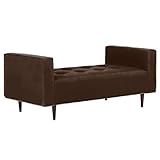 arne ベンチソファー 幅140 奥行72 高さ59 背もたれなし ダイニングソファー ベンチ ソファ 2人掛け Baggy DA 3×5 ソフィア ダークブラウン