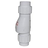 1.5" PVC Quiet Union Check Valve [並行輸入品]