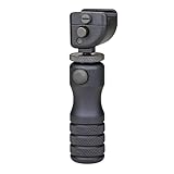 Accu-Shot 精密レール 一脚 PRM-ミディアムレンジ クイックノブ付き ブラック 4.75-5.6インチ BT13-QK