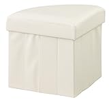 東谷 AZUMAYA ボックススツール 扇形 ベージュ LFS-813BE