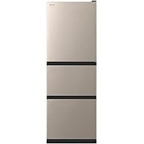 Amazon | 冷蔵庫 3ドア 265L 片開き ライトゴールド 日立 R-27X-N