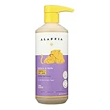 Alaffia, ベビー＆キッズ用シャンプー＆ボディウォッシュ、レモンラベンダー、473ml（16液量オンス）