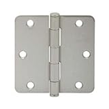 Schlage Lock Company SC3P1012F-619E 3.5" x 3.5" Plain Bearing 1/4" Radius Corner Mortise Hinge - Thr