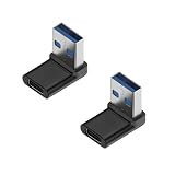 日本の中小企業 MSL FORCE USB-A to USB-C 変換アダプター 全18種 USB-A Type-c 多用途 10Gbps高速伝送 USB3.1 AC (Cタイプ, 2個)