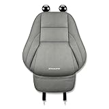エスクァイア 80系 車用シートカバー ESQUIRE エスクァイア 80系 車用シートクッション＆バックパッド 低反発 通気 運転席 助手席 オフィス 自宅用 滑り止め多様な車種に対応快適なサポートで収納ポケット付き(グレー，1個 シートクッション)
