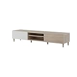 アイボリー／【幅180cm】ローボード テレビ台 TV台 テレビボード 収納 幅180 リビング シンプル Helm ヘルム ブラウン