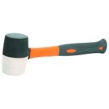Rubber [White & Black] Mallet - 1 lb. - Fiberglass Handle [並行輸入品]