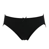 (ローズマダム) Rosemadame ロハスシリーズ マチ裏 オーガニックコットン 産後ショーツ(BK-ブラック、L)