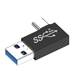 アダプタ L型 90度 直角 方向変換アダプター オス×メス、USB 90 度アダプター ロープロファイルL字型変換アダプタ 、への USB アダプター、オス タイプ C - USB A OT アダプター、USB 90 度アダプター ロープロファイルL字型変換アダプタ 小型 軽量 USB C、携帯電話、財布、データ同期、情報共有用