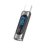 USB-C to USB-C 送電デジタル表示タイプc変換アダプタ【1個入り】PD 240W急速充電 スマートチップ搭載 高速データ転送アルミ合金シェル タイプC 変換コネクタ Type-C 変換アダプタ 出力キャッチャー MacBook/i-Phone15/i-Pad/Galaxy/Xperia/Pixel/AndroidなどUSB-C機器対応