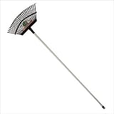 ガーデンヘルパー(GardenHelper) パイプ柄ローンレーキ 25本爪 L-6P