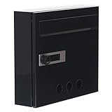 (レオン)LEON 集合ポスト　郵便ポスト mail box デザイナーズ ポスト MB5002　ブラック