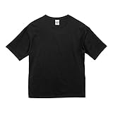 [ユナイテッドアスレ] 5.6オンス ビッグシルエット Ｔシャツ 5508-01 ブラックケース入り ブラック S