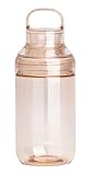 OSK LIPPY ウォーターボトル 700mL アンバー 日本製 軽量 広口 洗いやすい 持ち手付き パッキン付き 常温 BC-700