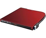 バッファロー BRXL-PTV6U3-RDA USB3.2（Gen1）対応 ポータブルBDドライブ 書込みソフト添付 レッド