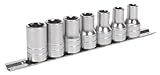 Sealey trx-pソケットセット7pc 3 / 8 "スクエアドライブep10-ep20 ak61802