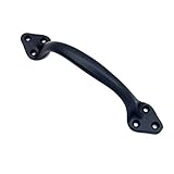 Adonai Hardware Baali Black Antique Iron Door Pull