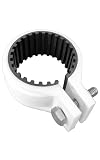 興栄化成 防振樹脂吊立バンド 21-22.2mm パイプクランプ 取付ステー ジョイント ブラケット 白 KFBS21B-1200