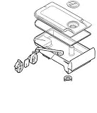 【部品】三菱 冷蔵庫 給水タンク組立(給水パイプ M20WT7525 は附属しません) 対象機種：MR-JX48LY MR-JX53Y MR-JX61Y MR-WX53Y MR-WX53Y-BR1 MR-WX53Y-P1 MR-WX61Y MR-WX71Y