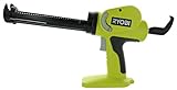 Ryobi P310G 18v ピストルグリップ変数放電率電源コーキング粘着ガン (ツールのみ、10オンスキャリッジを保持 )