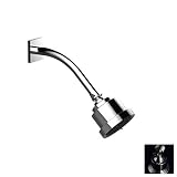 Santec 70854710光沢クロムclyndricalシャワーヘッドW / AR