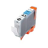 BCI-43PC 単品 フォトシアン CANON キャノン BCI-43 BCI43 BCI 43 互換インク ICチップ付 残量表示機能付 PIXUS Pro-100/100S 【365日保証】サービス