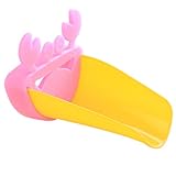PINKING　蛇口エクステンダー　キッチン　バスルーム　シリコン製　カニのデザイン　取外せる　ハンド洗い　可愛い　子ども用　手洗い補助　手洗いサポート