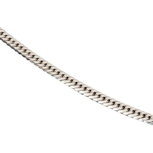 Amazon | SV925 六面ダブル喜平ネックレス(40g-60cm)中留（中折れ）六