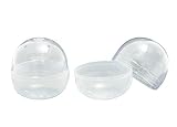 あミューズ 65mm空カプセル 乳白色 200個入 日本製 ガチャガチャ カプセルトイ自販機用 外径約65mm×約70mm