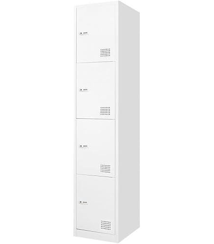 Amazon.co.jp: ［ダイヤルロック］スチールロッカー 1列4段 スチール製