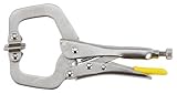 Stanley 84-816 11-1/4-Inch MaxSteel C Clamp Locking Pliers [並行輸入品]