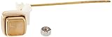 ジョーンズStephens t01071 Polished BrassプッシュボタンサイドマウントTrip