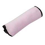 カーピンクの柔らかいベルベットの安全シートベルトショルダーパッド枕ヘッドレスト