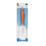 First Steps Bottle & Teat Brush 2 in 1 Large Brush with Teat Brush in Handle by First Steps