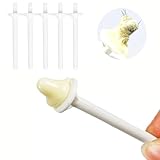 ALLVD 鼻毛ワックス脱毛用スティック50本鼻毛ワックス脱毛スティック使い捨て脱毛スティック洗浄除去鼻毛除去ツール男女兼用鼻耳毛安全脱毛用