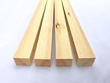 木材 垂木 タルキ レッドパイン 節有り 角材 【 厚さ 30mm x 幅 40mm x 長さ 1900mm 4本セット 】 ウッディヨネダ
