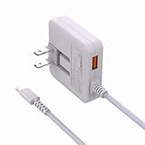 USB充電器 Type-C PD 20W 急速充電器 USB-Cケーブル一体型(超薄型/編みケーブル&QC3.0 USB-Aポート/折畳みプラグ/PSE認証済) タイプc ACアダプター コンセント 軽量 スマホ充電器 iPhone15適用/Android/などその他USB-A Type-C機器対応 (紫)