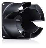 Noctua NV-AA1-12, NF-A12x25 120mmファン用エアフローアンプ(ブラック)