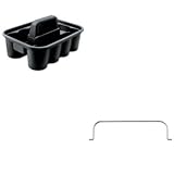kitrcp315488blarcp9t8901 – Valueキット – Rubbermaid tri-wire廃棄物バッグホルダーキット( rcp9t8901 ) andデラックスブラックCarr