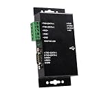 StarTech.com 産業用USB - 1x RS422/RS485シリアル変換アダプタ サージ保護回路 1x USB メス - DB9 オス ターミナルブロック 5線式 ICUSB422IS