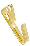 OOK 50610 Conventional Picture Hook Tidy Tin Supports Up to 20 Pounds, Brass, 30 sets 30 sets [並行輸入品