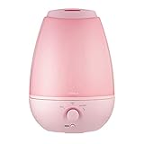 SRD702(PL) シロカ　加湿器　大容量タンク 4Lタンク 超音波式加湿器　加湿量300ml　5畳～8畳程度 siroca ライトピンク SRD-702PL