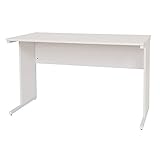オフィス家具 オフィスデスク 事務机 平机 ホワイト 幅1200×奥行600×高さ700mm MOD-H1260-W