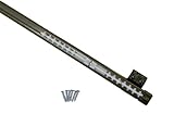 日中製作所 カーテンレール シングル 伸縮ホームセットニューNK型 塩ビアンバー 長さ:1600~3000mm NNB-3