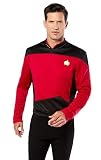 TNG スタートレック 赤シャツ デラックス 大人用 コスチュームハロウィンサイズ：Medium