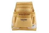 ToolPro Top Grain Leather Tool and Nail Pouch [並行輸入品]
