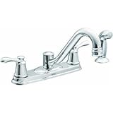 Moen 87302 Kitchen Faucet with Side Spray from the Solidad Collection, Chrome [並行輸入品]