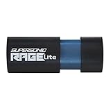 Patriot Supersonic Rage Lite USB 3.2 Gen 1 Flash Drives - 64GB - PEF64GRLB32U